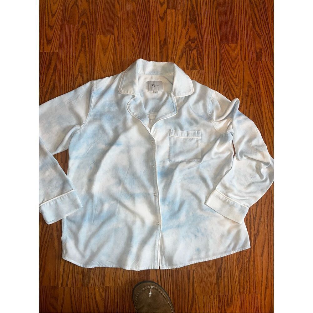 Rails Clara Cloud Print Pajamas Size Small - image 4